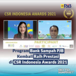 Program Bank Sampah PJB Kembali Raih Prestrasi di CSR Indonesia Awards 2021