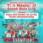 Tim Garuda Muda Berhasil Juara Piala AFF U-16