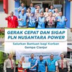 PLN Nusantara Power Salurkan Bantuan bagi Korban Gempa Cianjur