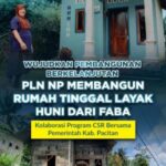 Wujudkan Pembangunan Berkelanjutan, PLN NP membangun Rumah Tinggal Layak Huni dari FABA