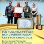 PLN Nusantara Power Raih 2 Penghargaan CSR & PDB Award 2023, Upaya Pelestarian Lingkungan dan Pemberdayaan