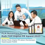 PLN Nusantara Power Raih TOP Digital PR Award 2023