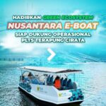 Hadirkan Green Ecosystem, Nusantara E-Boat Siap Dukung Operasional PLTS Terapung Cirata