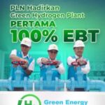 PLN Hadirkan Green Hydrogen Plant Pertama 100% EBT
