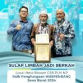 Sulap Limbah jadi Berkah, Local Hero Binaan CSR PLN NP Raih Penghargaan MUSRENBANG Jawa Barat 2024
